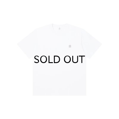 画像1: BLACK EYE PATCH (SMALL OG LABEL HEAVYWEIGHT TEE) WHITE