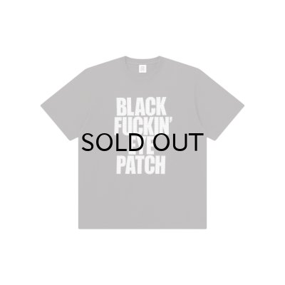 画像1: BLACK EYE PATCH (RHINESTONE BFEP TEE) WASHED BLACK
