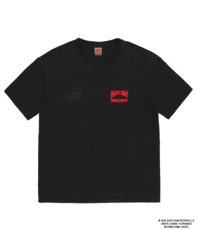 画像2: WACKO MARIA (DEATH ROW RECORDS / WASHED HEAVY WEIGHT CREW NECK T-SHIRT) BLACK