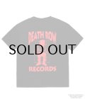 WACKO MARIA (DEATH ROW RECORDS / WASHED HEAVY WEIGHT CREW NECK T-SHIRT) BLACK