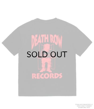 画像1: WACKO MARIA (DEATH ROW RECORDS / WASHED HEAVY WEIGHT CREW NECK T-SHIRT) BLACK