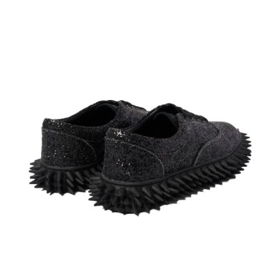 画像2: doublet (GLITTER SPIKE SNEAKER) BLACK