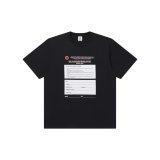 BLACK EYE PATCH (MONEY BAG LABEL TEE) BLACK
