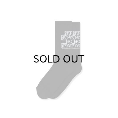 画像1: BLACK EYE PATCH (OG LABEL SOCKS) BLACK