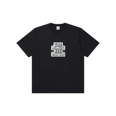 画像1: BLACK EYE PATCH (SENSITIVE CONTENT OG LABEL TEE) BLACK