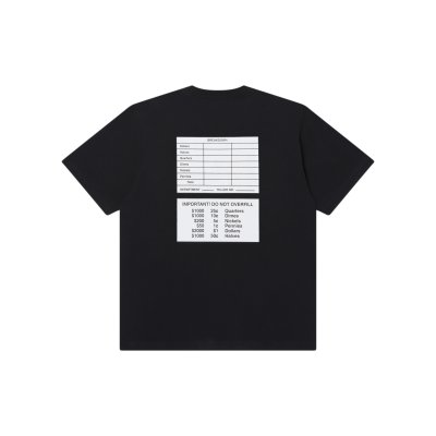 画像2: BLACK EYE PATCH (MONEY BAG LABEL TEE) BLACK