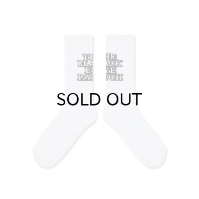 画像2: BLACK EYE PATCH (OG LABEL SOCKS) WHITE