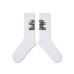 画像2: BLACK EYE PATCH (OG LABEL SOCKS) WHITE (2)