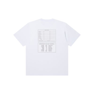 画像2: BLACK EYE PATCH (MONEY BAG LABEL TEE) WHITE