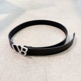 doublet ("DB" HOOK BUCKLE BELT) BLACK