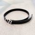 画像1: doublet ("DB" HOOK BUCKLE BELT) BLACK (1)
