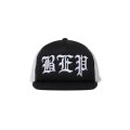BLACK EYE PATCH (3 LETTER OE MESH CAP) BLACK
