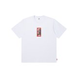 BLACK EYE PATCH (HWC TEE) WHITE