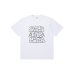 画像1: BLACK EYE PATCH (CAPTEK THROWIE TEE) WHITE (1)
