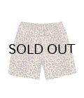 WACKO MARIA (LEOPARD SHORTS) BEIGE