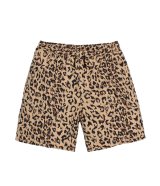 WACKO MARIA (LEOPARD SHORTS) BEIGE
