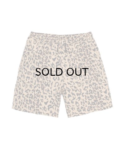 画像1: WACKO MARIA (LEOPARD SHORTS) BEIGE