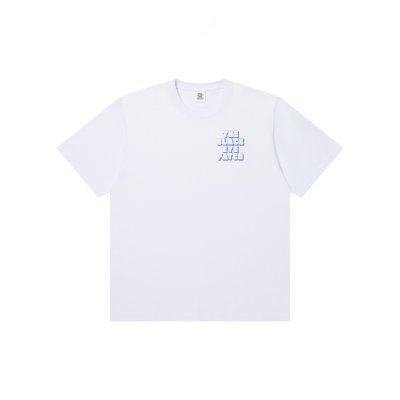 画像1: BLACK EYE PATCH (PAINTMARKER LOGO CAPTEK TEE) WHITE