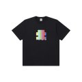 BLACK EYE PATCH (SMPTE COLOR BAR OG LABEL TEE) BLACK