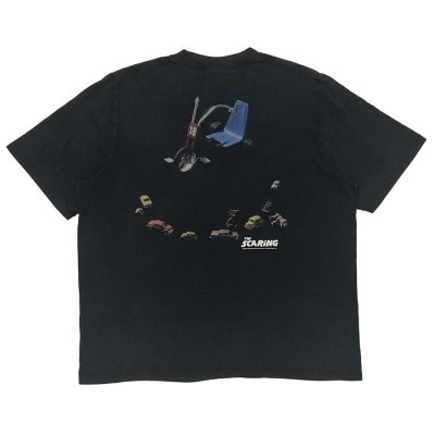画像2: DAIRIKU ("THE SCARING" MOVIE PRINTED H-S TEE) SUNBURN BLACK