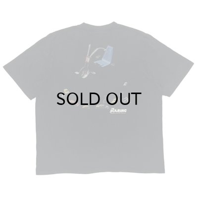 画像2: DAIRIKU ("THE SCARING" MOVIE PRINTED H-S TEE) SUNBURN BLACK