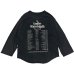 画像2: DAIRIKU ("THE WINTER SEAGULS" TOUR RAGLAN TEE) SUNBURN BLACK (2)