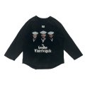 DAIRIKU ("THE WINTER SEAGULS" TOUR RAGLAN TEE) SUNBURN BLACK