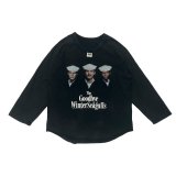 DAIRIKU ("THE WINTER SEAGULS" TOUR RAGLAN TEE) SUNBURN BLACK