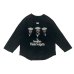 画像1: DAIRIKU ("THE WINTER SEAGULS" TOUR RAGLAN TEE) SUNBURN BLACK (1)