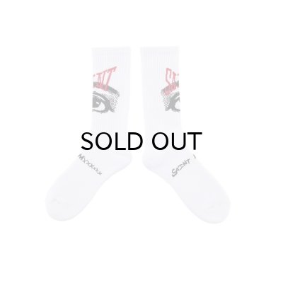 画像1: SAINT Mxxxxxx (SOCKS_EYE) WHITE