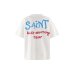 画像2: SAINT Mxxxxxx (SS T-SHIRT_DEEP) WHITE (2)