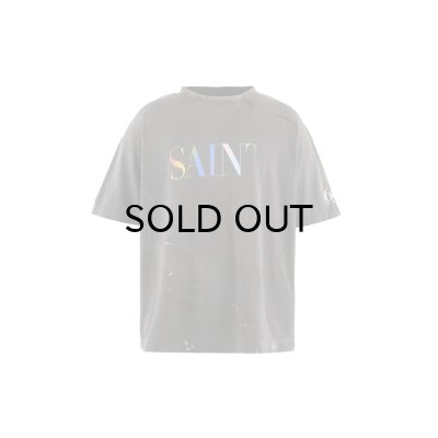 画像1: SAINT Mxxxxxx (SS T-SHIRT_SAINT) BLACK