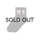 BLACK EYE PATCH (JAPAN FLAG SHORT SOCKS) BLACK
