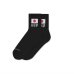 画像1: BLACK EYE PATCH (JAPAN FLAG SHORT SOCKS) BLACK (1)