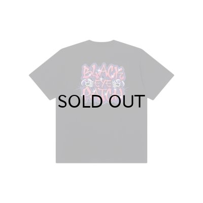 画像1: BLACK EYE PATCH (CROSSBONES SMALL OG GRAFFITI TEE) BLACK