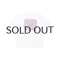 BLACK EYE PATCH (CROSSBONES SMALL OG GRAFFITI TEE) WHITE