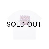 BLACK EYE PATCH (CROSSBONES SMALL OG GRAFFITI TEE) WHITE