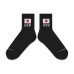 画像2: BLACK EYE PATCH (JAPAN FLAG SHORT SOCKS) BLACK (2)