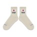 画像2: BLACK EYE PATCH (JAPAN FLAG SHORT SOCKS) IVORY (2)