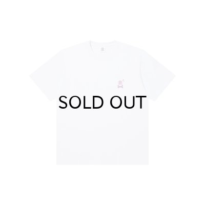 画像2: BLACK EYE PATCH (CROSSBONES SMALL OG GRAFFITI TEE) WHITE