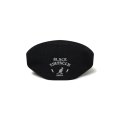 BLACK EYE PATCH (HEATED WORDS KANGOL FLAT CAP) BLACK