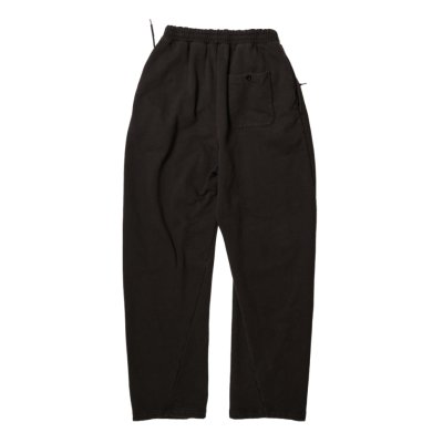 画像2: doublet (THRREADLESS AIR EMBROIDERY SWEATPANTS) BLACK