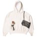画像1: doublet (TROMPE L'ONEIL EMBROIDERY HOODIE) WHITE (1)