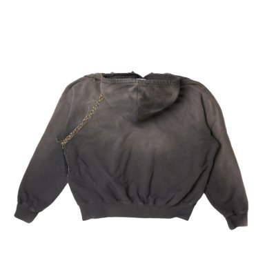 画像2: doublet (TROMPE L'ONEIL EMBROIDERY HOODIE) BLACK