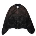 doublet (THRREADLESS AIR EMBROIDERY SOUVENIR JACKET) BLACK