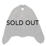 doublet (THRREADLESS AIR EMBROIDERY SOUVENIR JACKET) BLACK