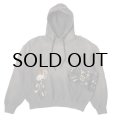 doublet (TROMPE L'ONEIL EMBROIDERY HOODIE) BLACK
