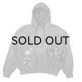 doublet (TROMPE L'ONEIL EMBROIDERY HOODIE) BLACK