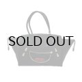 doublet (LAUGHING EMOJI LEATHER BAG) BLACK