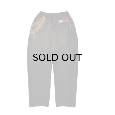 画像2: doublet (TROMPE L'ONEIL EMBROIDERY SWEATPANTS) BLACK
